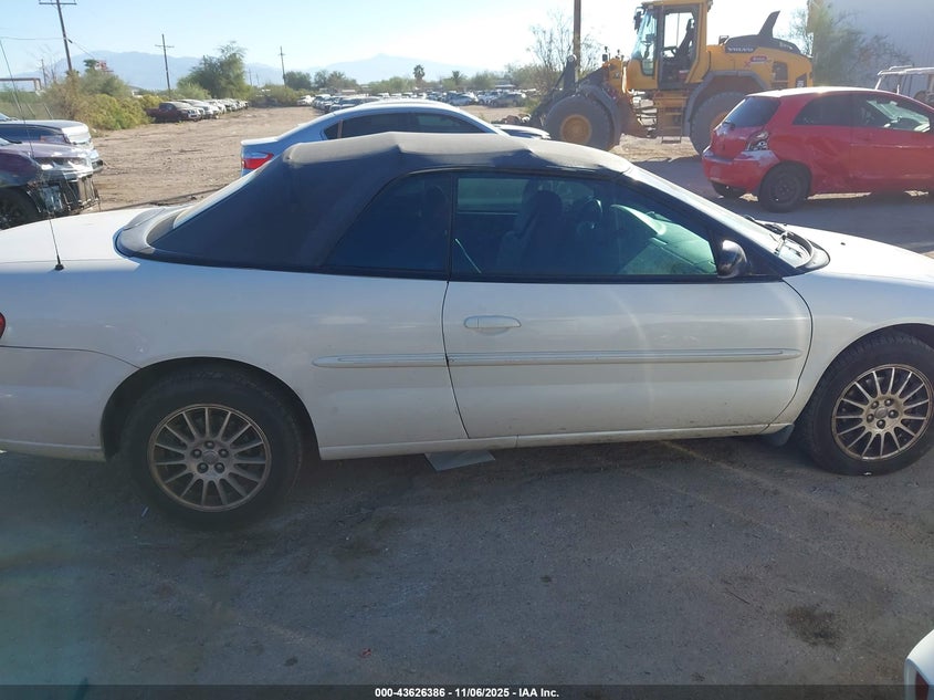 2005 Chrysler Sebring Touring VIN: 1C3EL55R65N602515 Lot: 43626386
