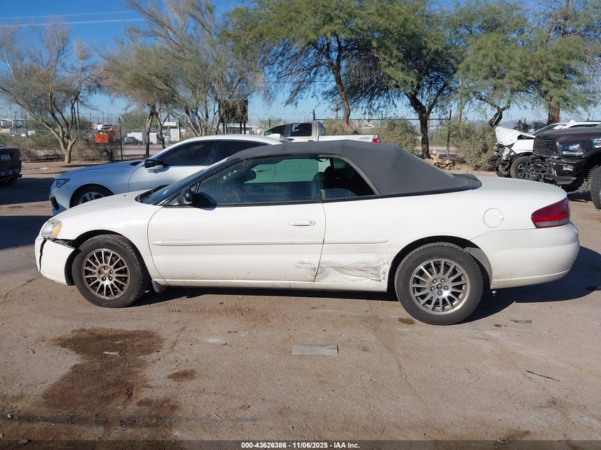2005 Chrysler Sebring Touring VIN: 1C3EL55R65N602515 Lot: 43626386