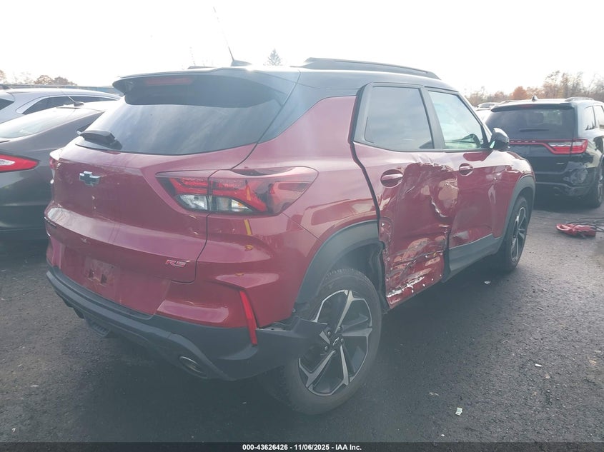 2021 CHEVROLET TRAILBLAZER FWD RS KL79MTSL4MB024099
