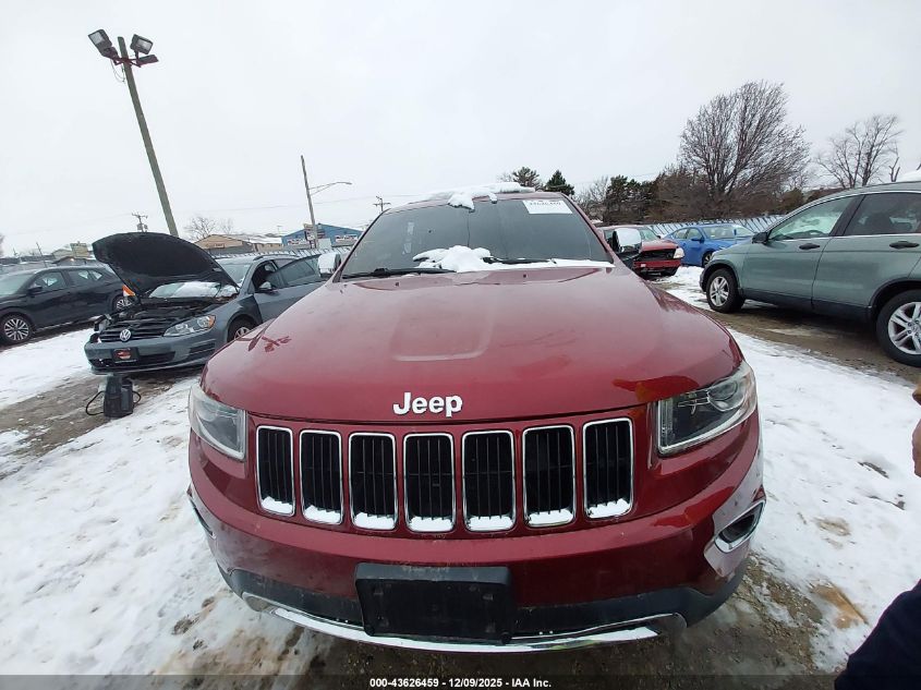 2014 Jeep Grand Cherokee Limited VIN: 1C4RJFBG0EC531657 Lot: 43626459