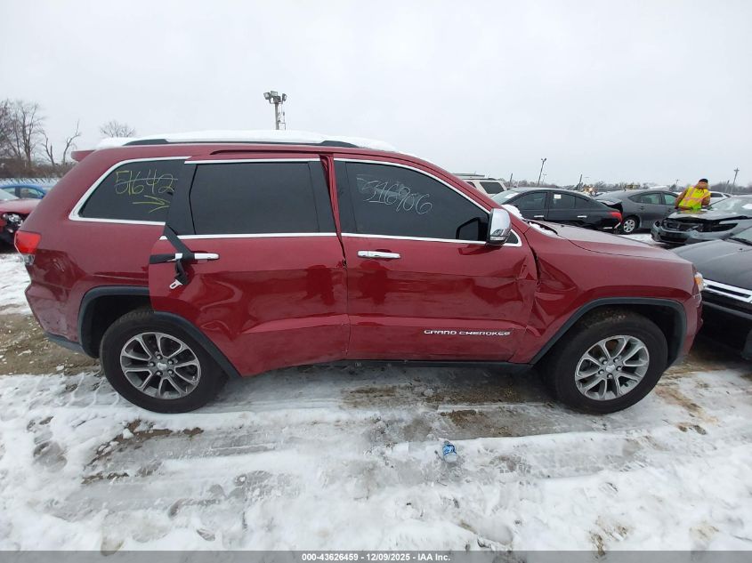 2014 Jeep Grand Cherokee Limited VIN: 1C4RJFBG0EC531657 Lot: 43626459