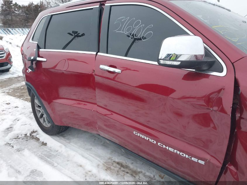 2014 Jeep Grand Cherokee Limited VIN: 1C4RJFBG0EC531657 Lot: 43626459