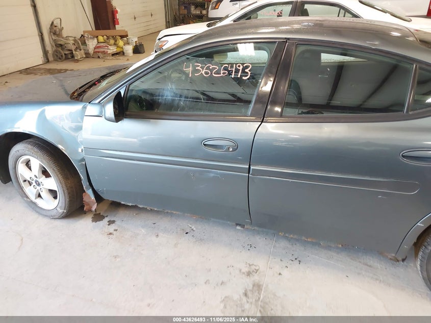 2006 Pontiac Grand Prix VIN: 2G2WP552061267816 Lot: 43626493