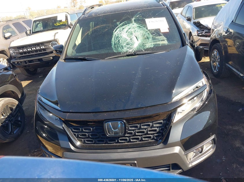 2019 HONDA PASSPORT TOURING 5FNYF8H91KB028784