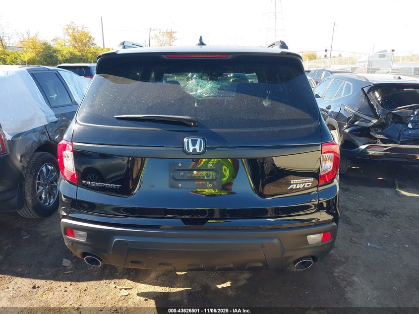 2019 HONDA PASSPORT TOURING 5FNYF8H91KB028784