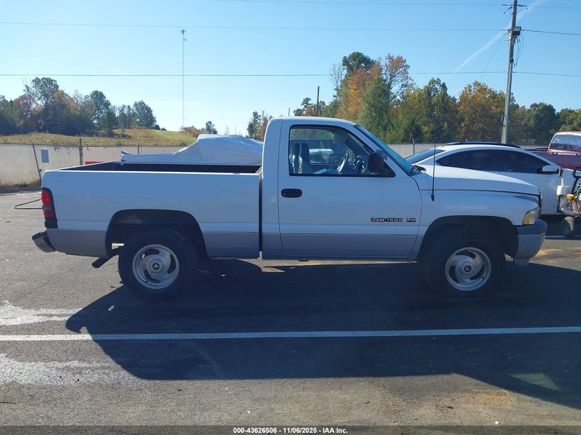 1998 Dodge Ram 1500 St/Ws VIN: 1B7HC16X2WS617434 Lot: 43626506