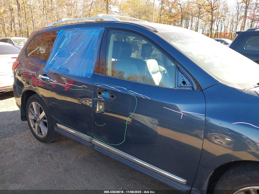 2014 NISSAN PATHFINDER PLATINUM 5N1AR2MM2EC672100