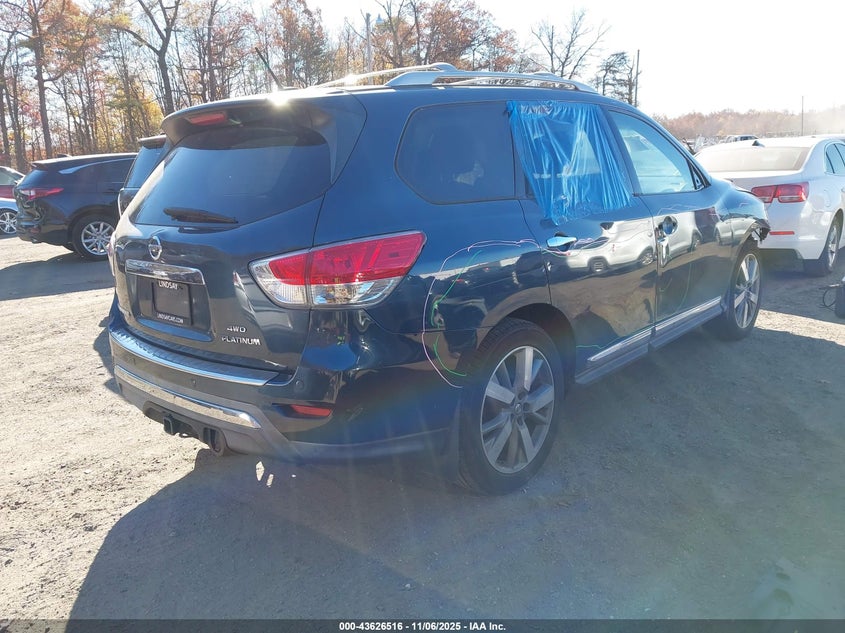2014 NISSAN PATHFINDER PLATINUM 5N1AR2MM2EC672100
