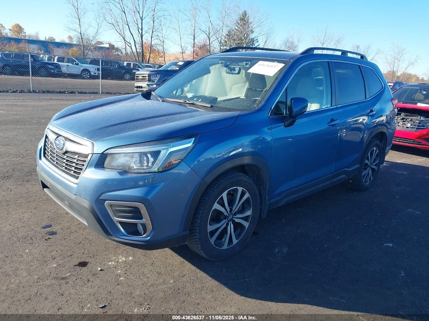 2019 SUBARU FORESTER LIMITED - JF2SKASC4KH505495