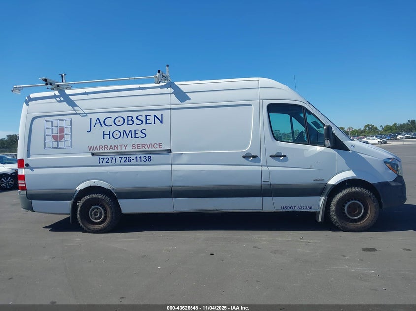 2015 MERCEDES-BENZ SPRINTER 2500 HIGH ROOF WD3PE8CC0FP134540