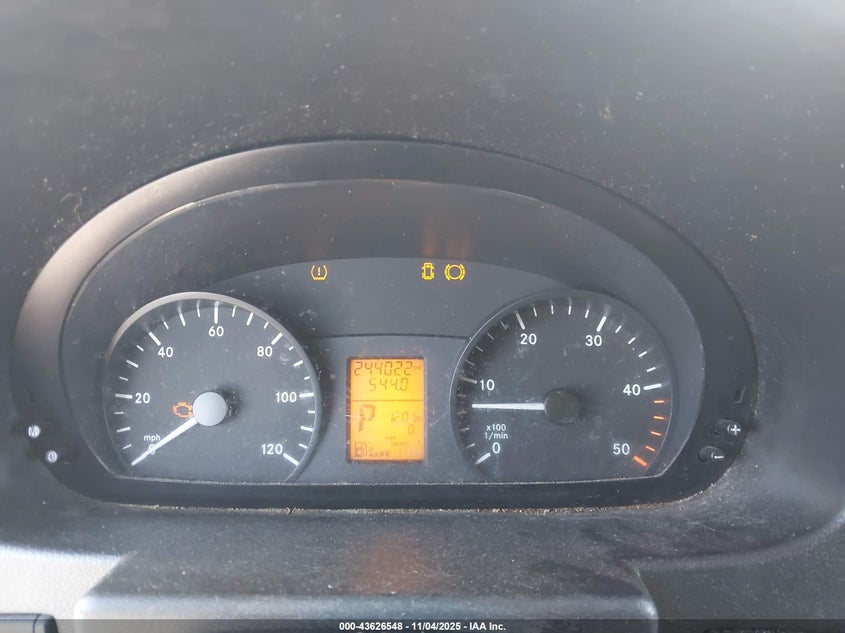 2015 MERCEDES-BENZ SPRINTER 2500 HIGH ROOF WD3PE8CC0FP134540