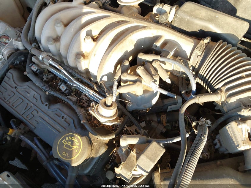 1995 Ford Taurus Gl/Se VIN: 1FALP52U4SA124572 Lot: 43626567