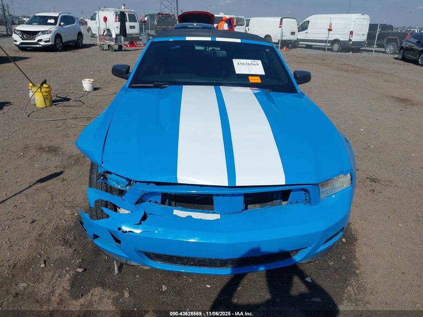 2012 Ford Mustang V6 Premium VIN: 1ZVBP8EM1C5212683 Lot: 43626569