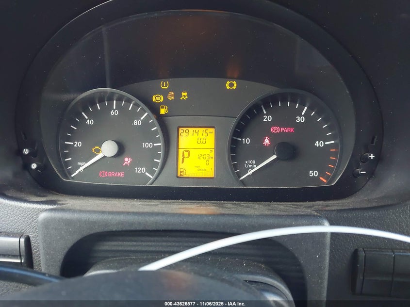 2015 Mercedes-Benz Sprinter 2500 High Roof VIN: WD3PE8DC2F5989833 Lot: 43626577