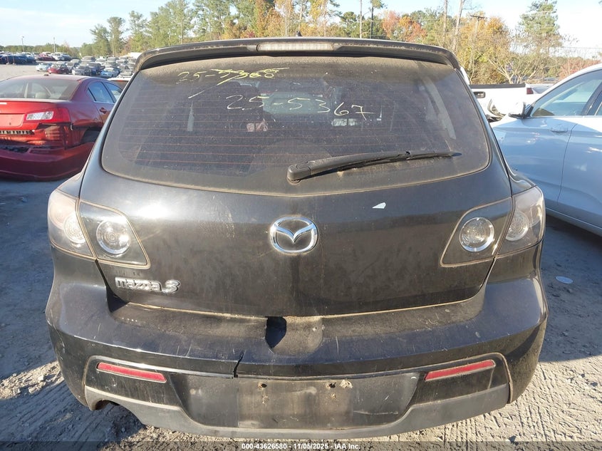 2007 Mazda Mazda3 S Touring VIN: JM1BK343471602297 Lot: 43626580