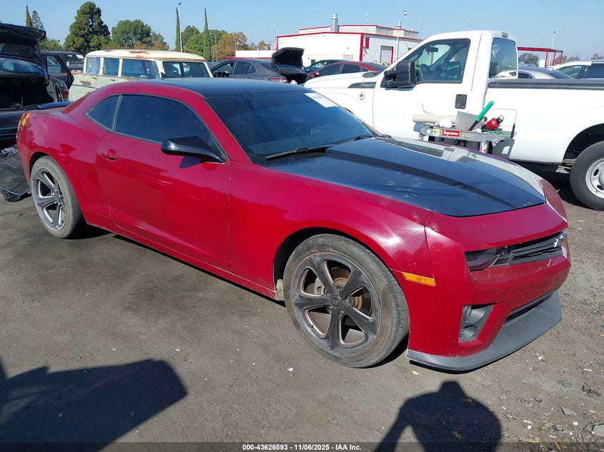 2015 CHEVROLET CAMARO 2LT - 2G1FF1E32F9260201