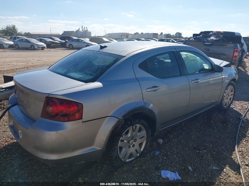 2014 DODGE AVENGER SE 1C3CDZAG3EN182261