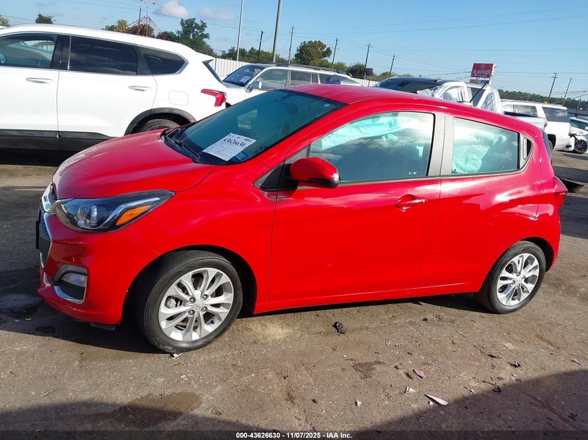 2021 Chevrolet Spark Fwd 1Lt Automatic VIN: KL8CD6SA8MC743559 Lot: 43626630