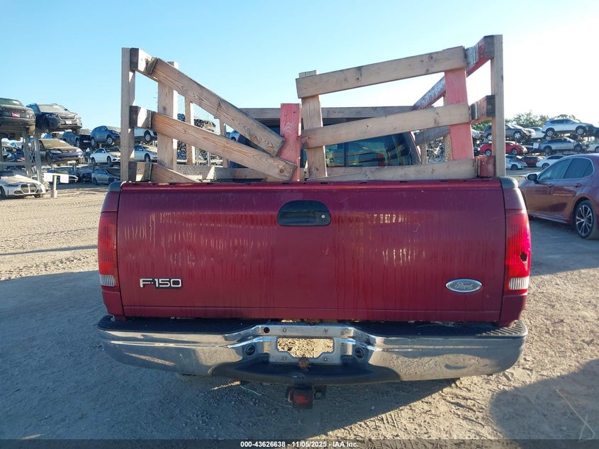 2001 Ford F-150 Xl/Xlt VIN: 1FTZX17281NB66254 Lot: 43626638