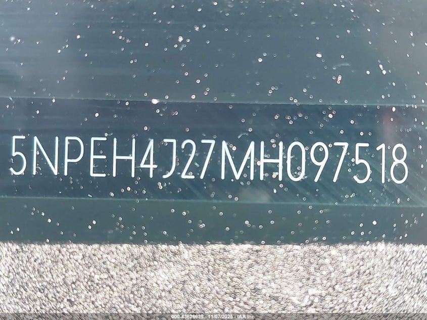 2021 HYUNDAI SONATA LIMITED - 5NPEH4J27MH097518