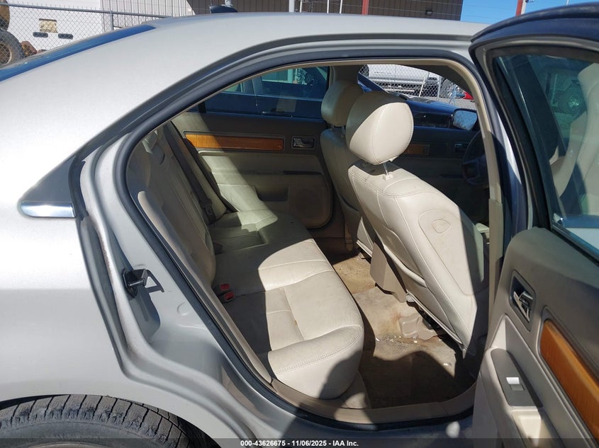 2008 Lincoln Mkz VIN: 3LNHM26T68R639561 Lot: 43626675