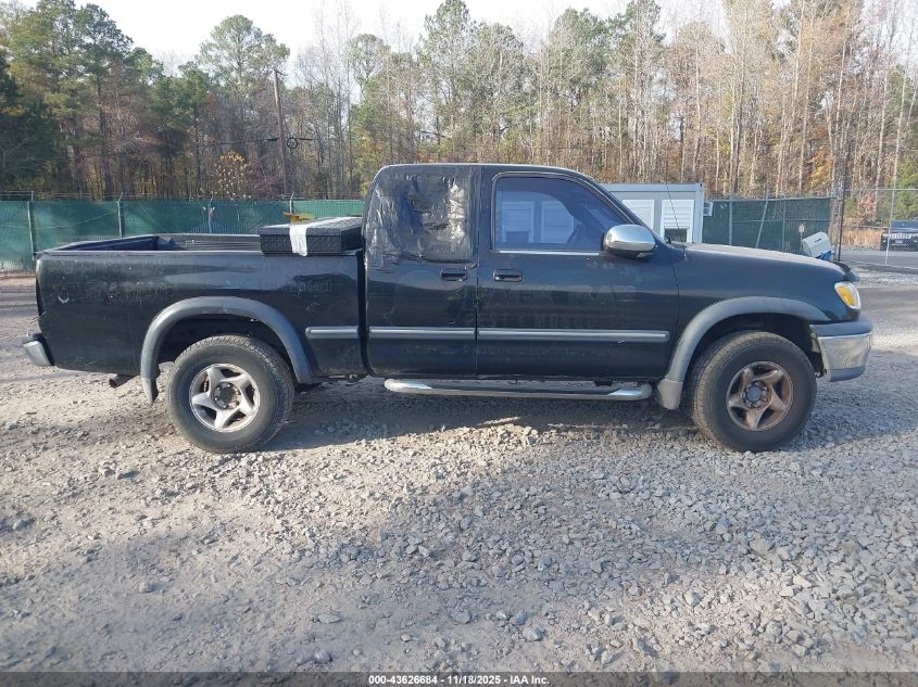 2000 Toyota Tundra Sr5 V8 VIN: 5TBBT4410YS061893 Lot: 43626684