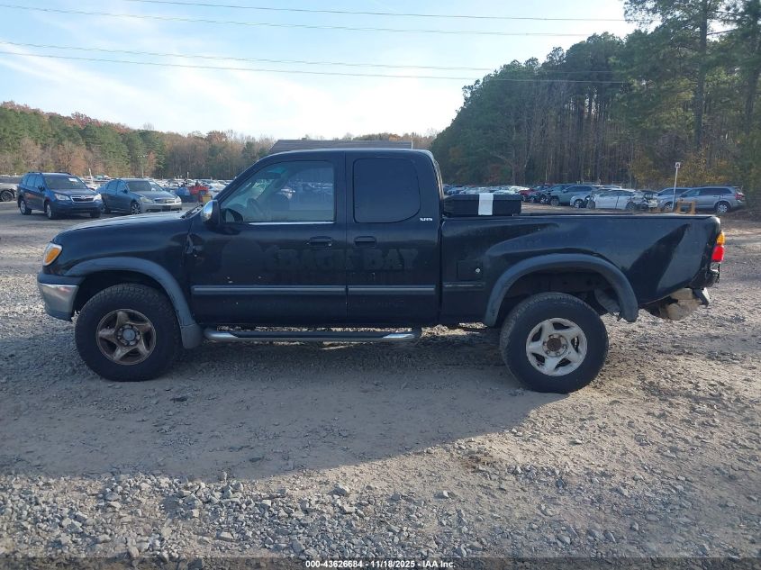 2000 Toyota Tundra Sr5 V8 VIN: 5TBBT4410YS061893 Lot: 43626684