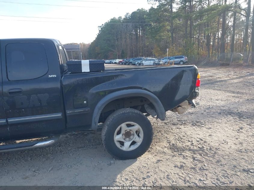 2000 Toyota Tundra Sr5 V8 VIN: 5TBBT4410YS061893 Lot: 43626684