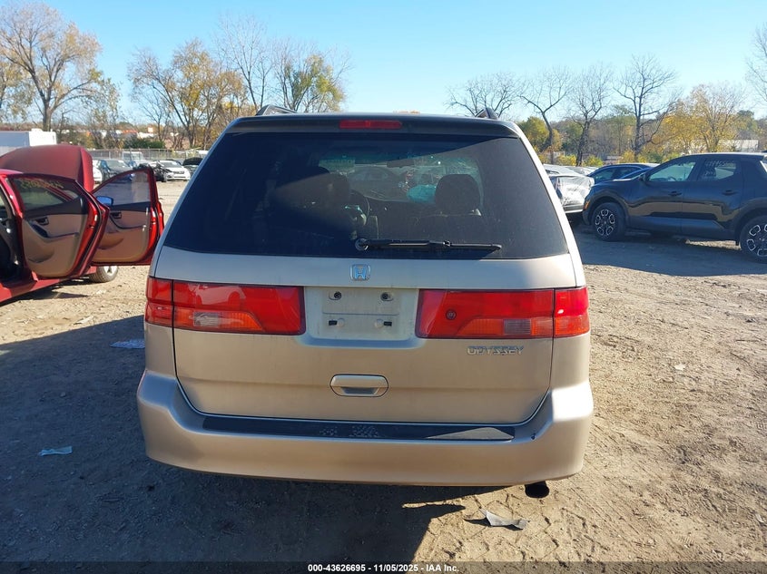 2001 Honda Odyssey Ex VIN: 2HKRL18731H601025 Lot: 43626695