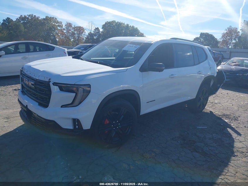 2025 GMC ACADIA FWD ELEVATION - 1GKENKRS0SJ267146