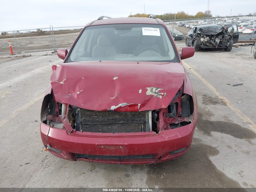 2010 Kia Sedona Lx VIN: KNDMG4C35A6326319 Lot: 43626708