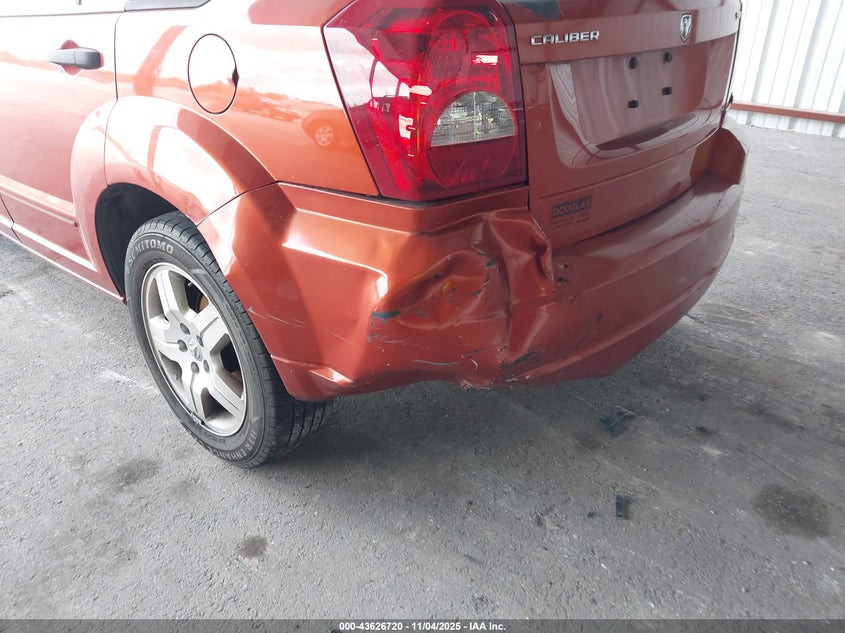 2008 Dodge Caliber Sxt VIN: 1B3HB48B58D539133 Lot: 43626720