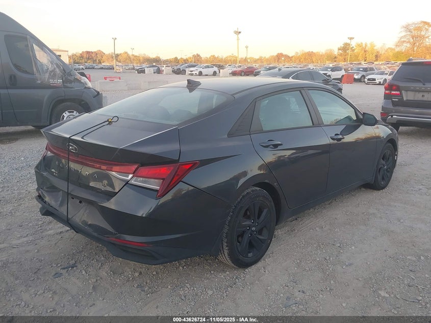 2022 Hyundai Elantra Sel VIN: 5NPLM4AG8NH077441 Lot: 43626724
