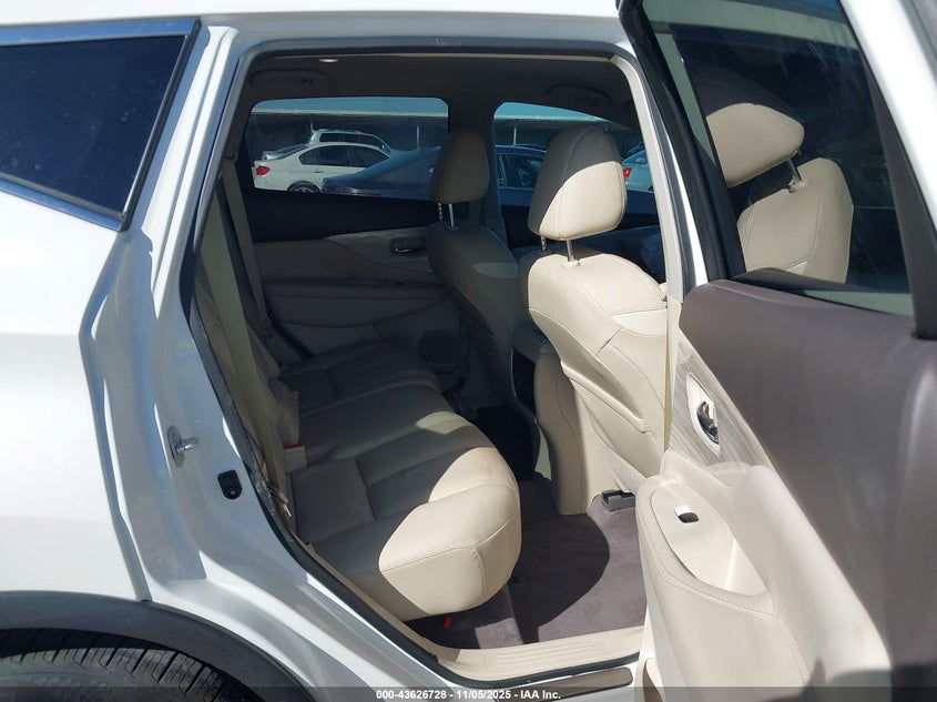 2018 Nissan Murano Sl VIN: 5N1AZ2MGXJN124662 Lot: 43626728