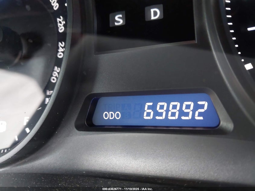 2009 Lexus Is 250 VIN: JTHCK262892029984 Lot: 43626771