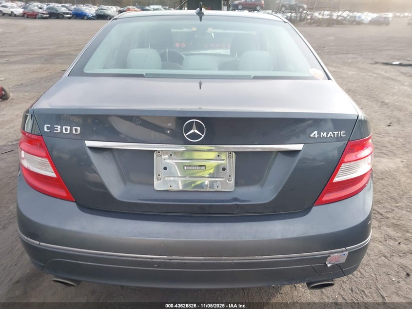 2009 Mercedes-Benz C 300 Luxury 4Matic VIN: WDDGF81X69R068728 Lot: 43626826