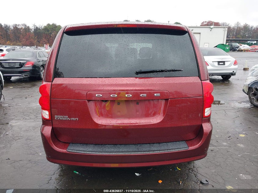 2017 Dodge Grand Caravan Se Plus VIN: 2C4RDGBG3HR652188 Lot: 43626837