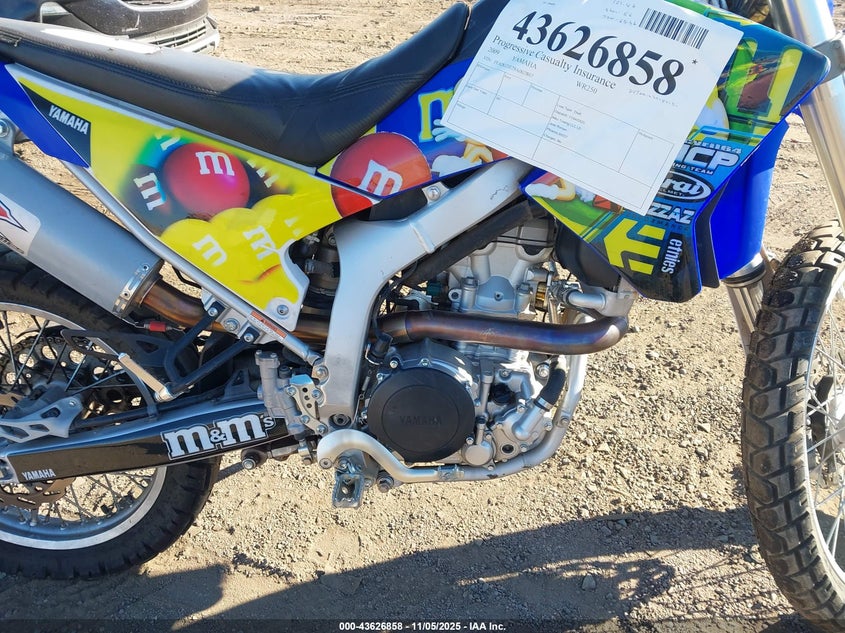 2009 Yamaha Wr250 R VIN: JYADG21E29A002807 Lot: 43626858