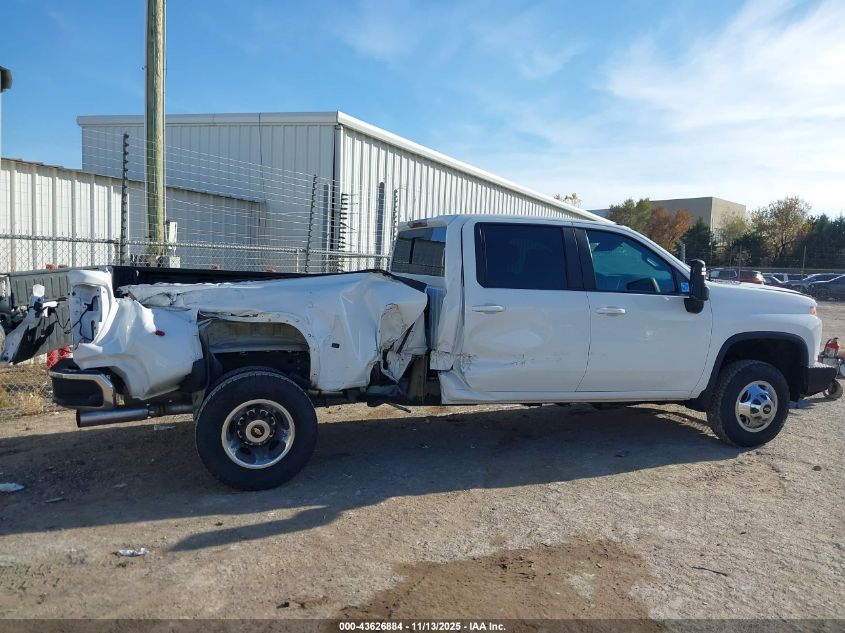 2022 Chevrolet Silverado 3500Hd 4Wd Long Bed Lt VIN: 1GC4YTEY9NF341525 Lot: 43626884