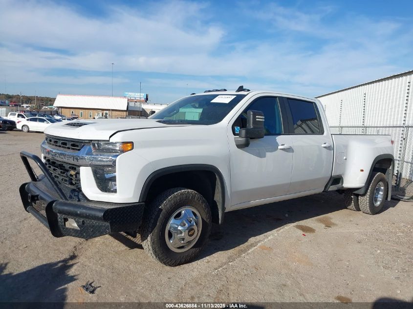 2022 Chevrolet Silverado 3500Hd 4Wd Long Bed Lt VIN: 1GC4YTEY9NF341525 Lot: 43626884