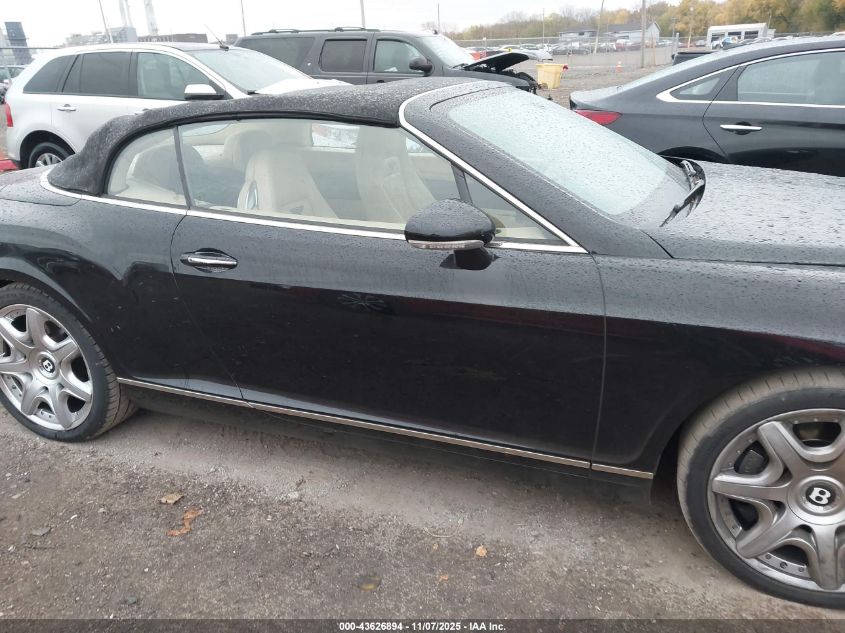 2008 Bentley Continental Gtc VIN: SCBDR33W08C051861 Lot: 43626894