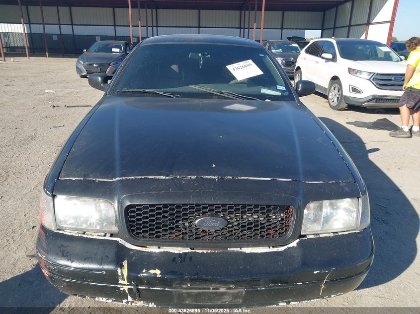 2003 Ford Crown Victoria Police VIN: 2FAFP71W23X186296 Lot: 43626895
