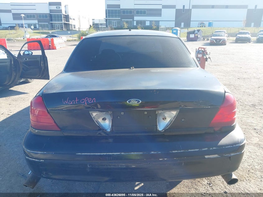 2003 Ford Crown Victoria Police VIN: 2FAFP71W23X186296 Lot: 43626895