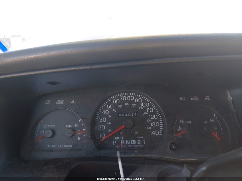 2003 Ford Crown Victoria Police VIN: 2FAFP71W23X186296 Lot: 43626895