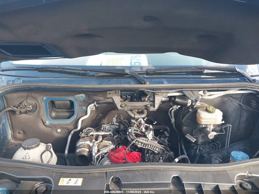 2023 Mercedes-Benz Sprinter 2500 High Roof 4-Cyl Diesel Ho VIN: W1Y4NCVY0PT127791 Lot: 43626903