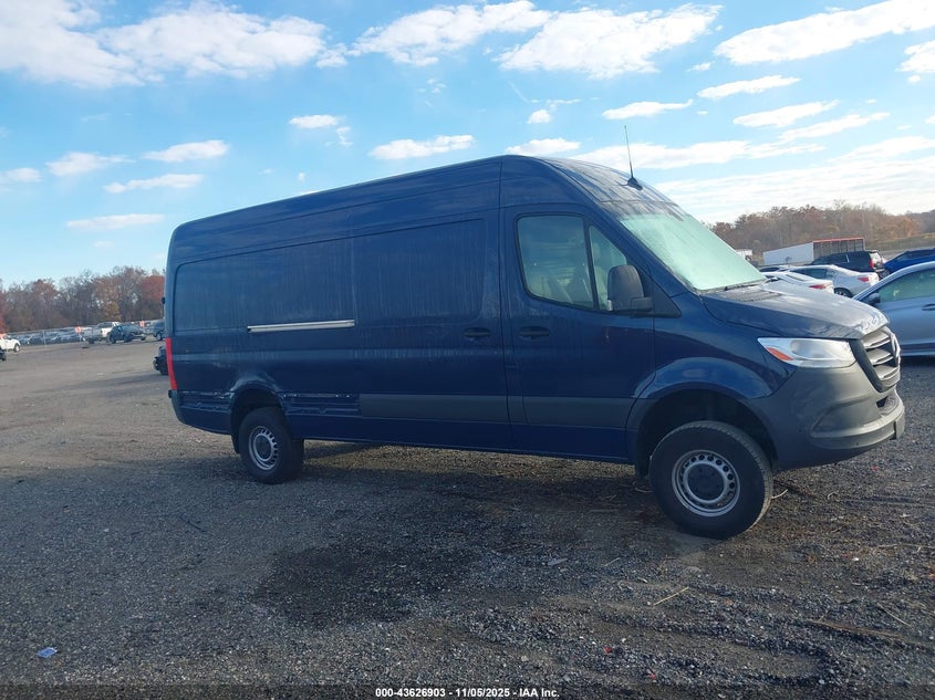 2023 Mercedes-Benz Sprinter 2500 High Roof 4-Cyl Diesel Ho VIN: W1Y4NCVY0PT127791 Lot: 43626903