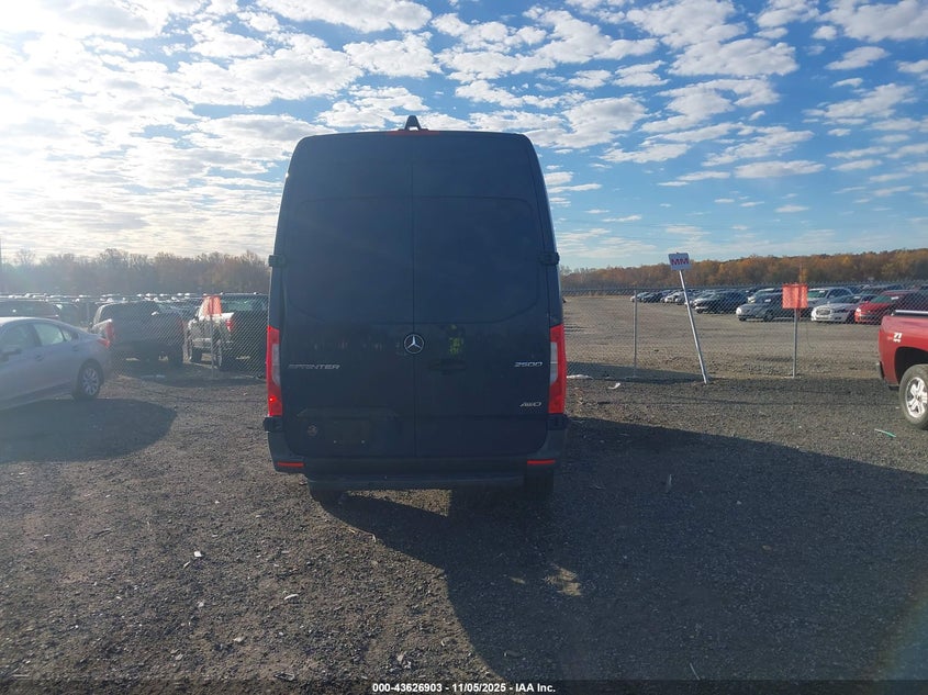 2023 Mercedes-Benz Sprinter 2500 High Roof 4-Cyl Diesel Ho VIN: W1Y4NCVY0PT127791 Lot: 43626903
