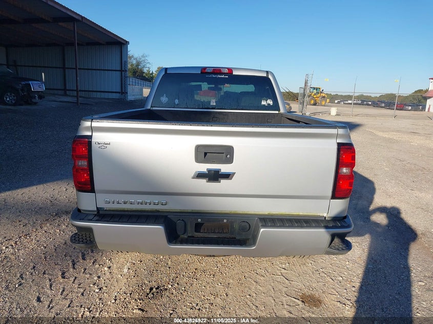 2018 CHEVROLET SILVERADO 1500 CUSTOM - 1GCRCPEC8JZ117591