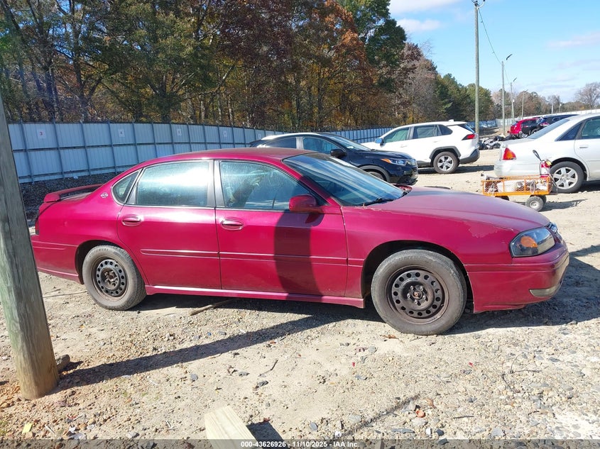 2005 Chevrolet Impala Ls VIN: 2G1WH52K359325519 Lot: 43626926