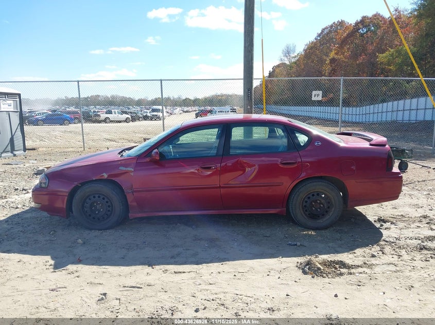 2005 Chevrolet Impala Ls VIN: 2G1WH52K359325519 Lot: 43626926